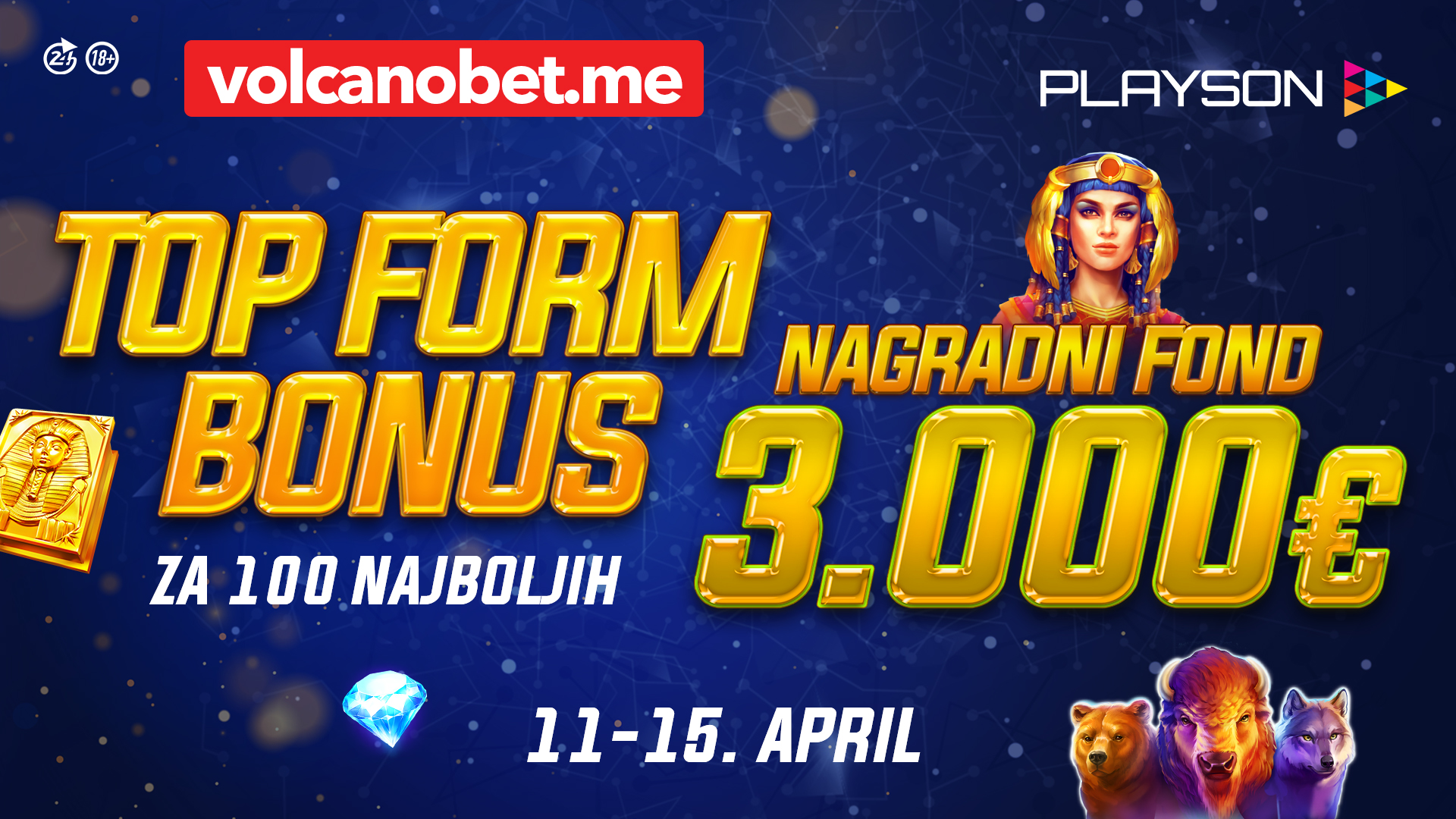 Top Form Bonus April