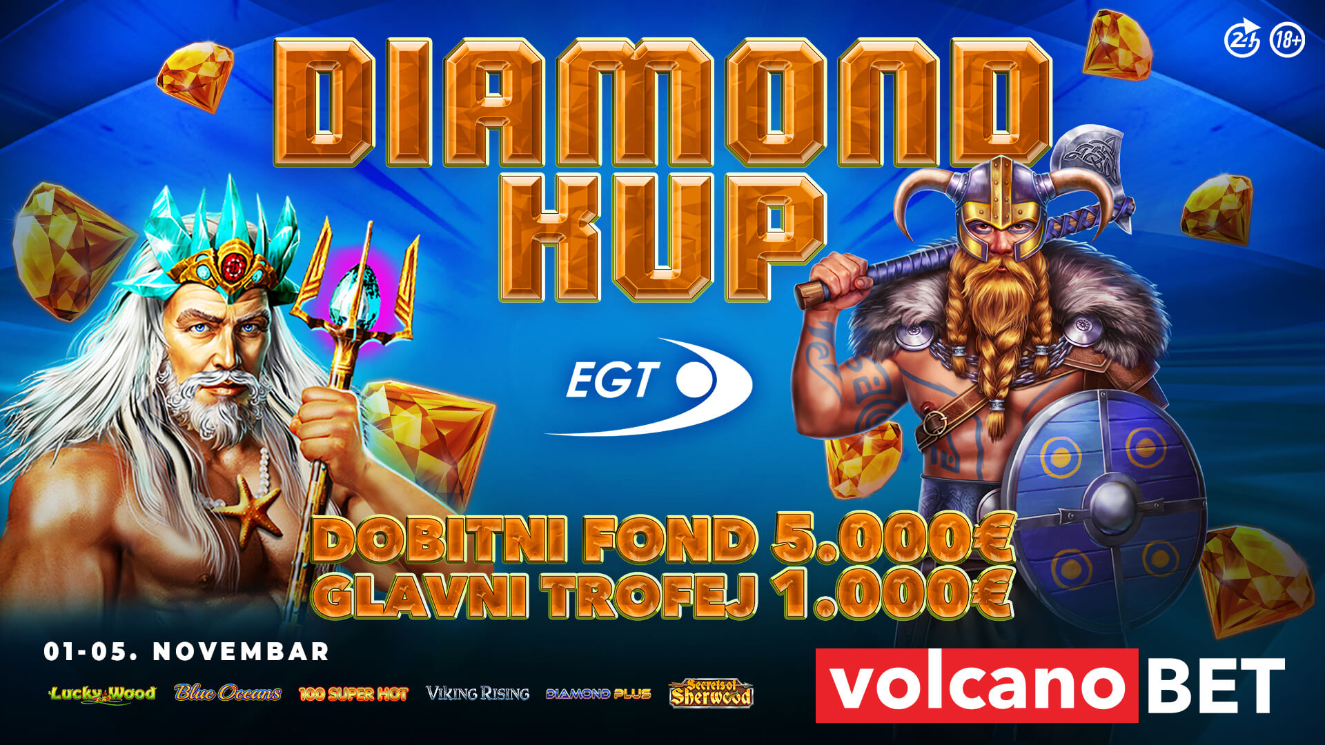 EGT Diamond Kup Dobitnici
