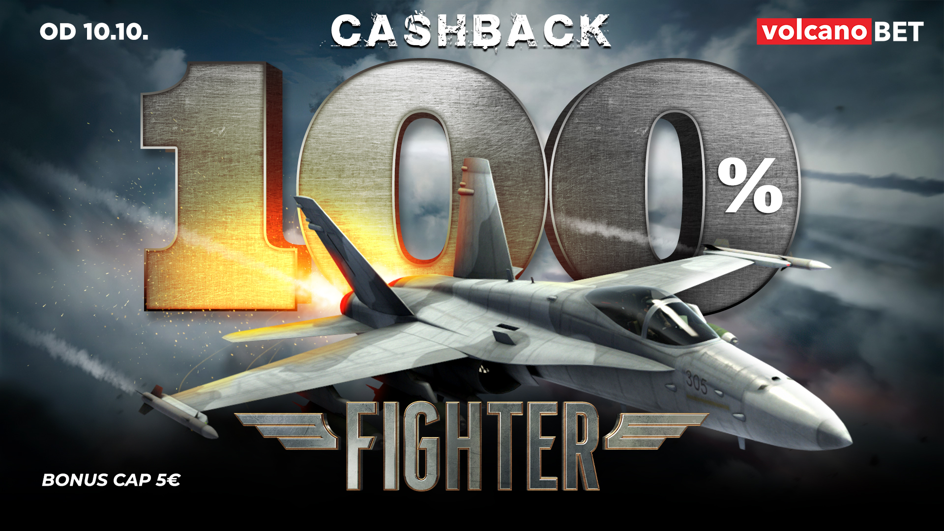 Fighter 100% CASHBACK