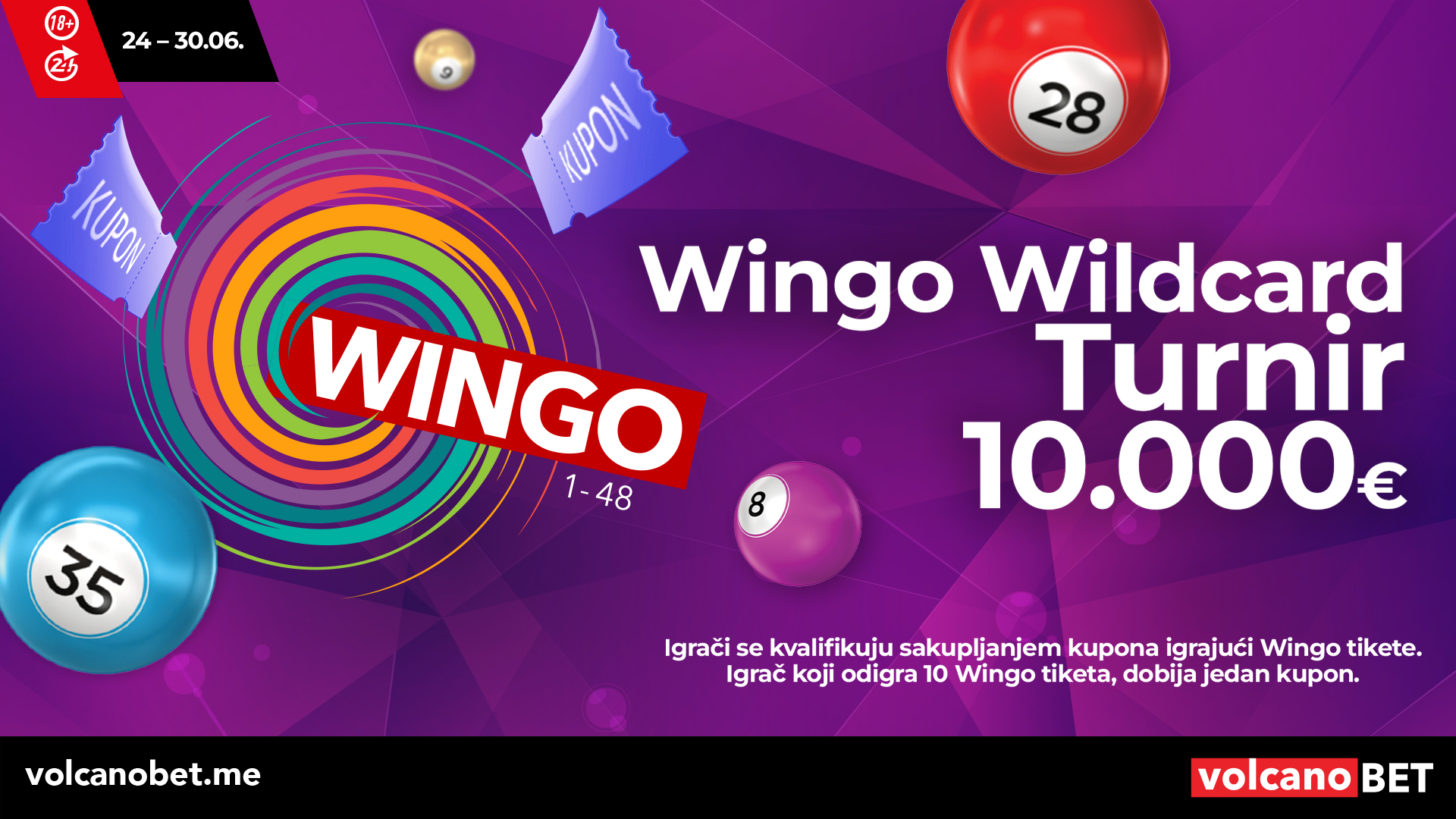 Wingo Wildcard Turnir Jun 2