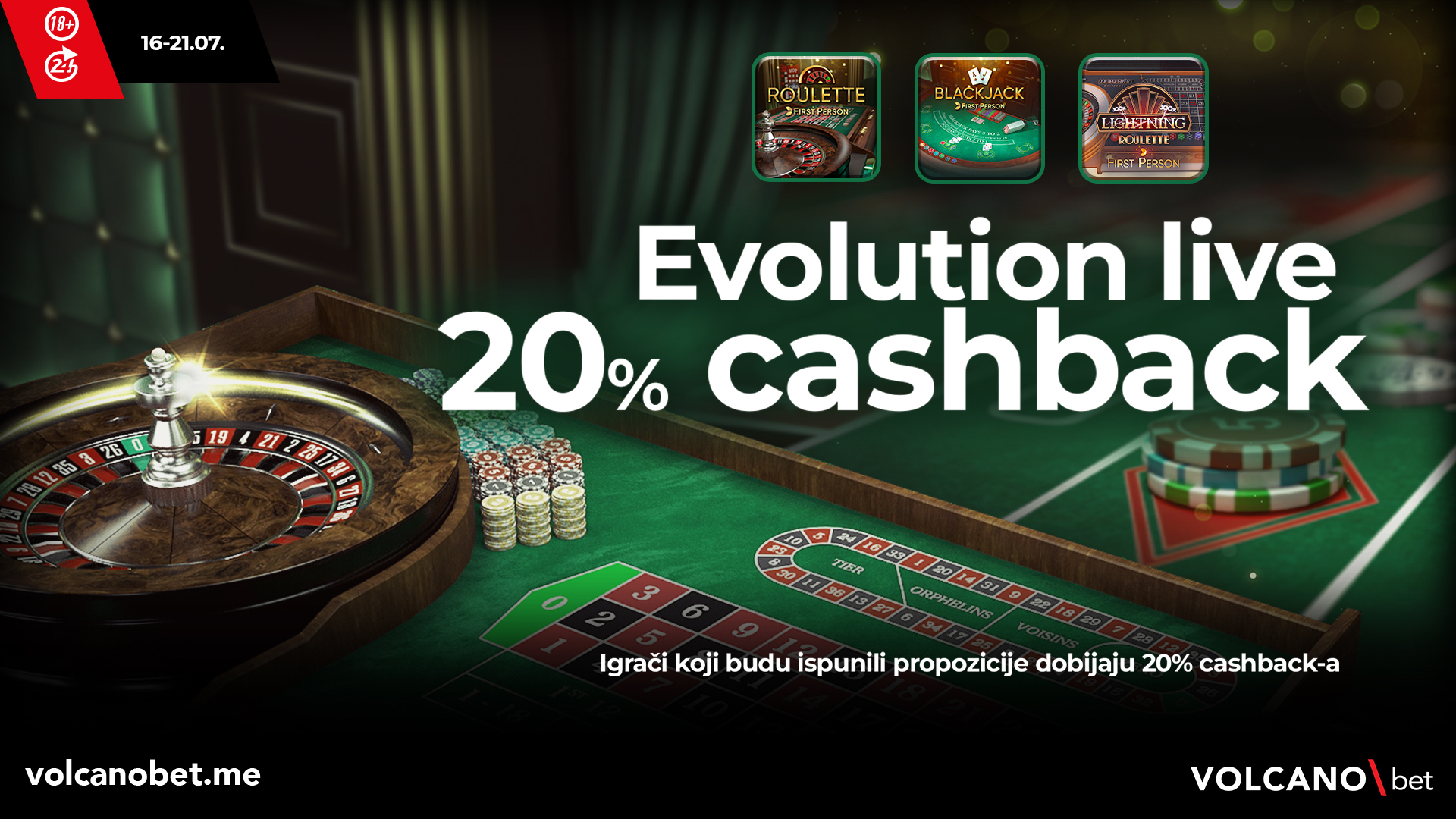 Evolution First Person CashBack Jul